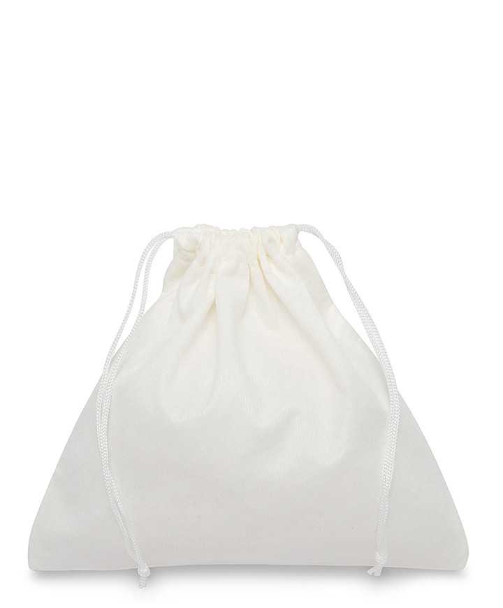 Sacchetto Bianco in Viscosa 40x38cm per Tronchetti, Borse e Pelletteria