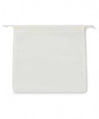 Sacchetto Bianco in Viscosa 40x38cm per Tronchetti, Borse e Pelletteria