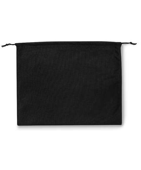 Sacchetto in Poliestere TNT Nero 30x25cm per Piccola Pelletteria, Pochette e Clutch