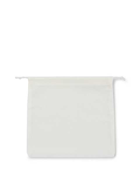 White Bag 20x20cm for Small Leather Goods, Belts, Precious and Costume Jewelery