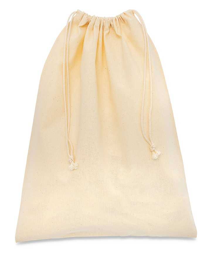 Cotton Bag 20x40cm 100% Natural Ecru 110 gr/mtq for Men's and Women's Shoes