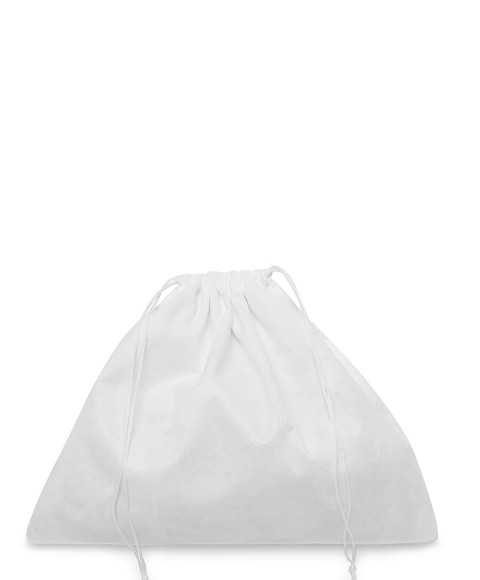 Sacchetto Viscosa Bianco 30x25cm per Piccola Pelletteria, Pochette e Clutch