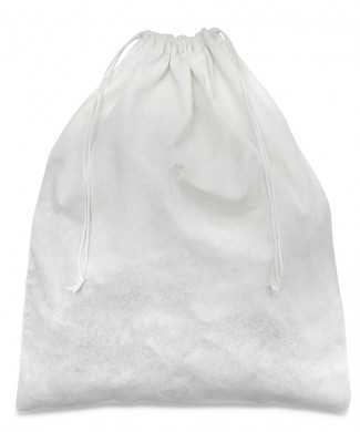 Sacchetto Viscosa Bianco 30x40cm per Scarpe Uomo e Scarpe Donna