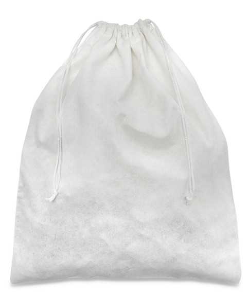 Sacchetto Viscosa Bianco 30x40cm per Scarpe Uomo e Scarpe Donna